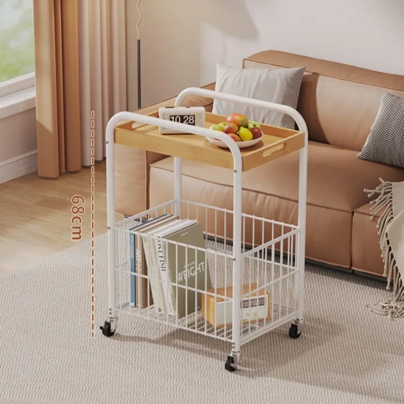 

Модульный журнальный столик, креативный диван, приставной столик, тележка с колесиками, маленькая тележка, шкаф для хранения, прикроватная полка для спальни, стол для хранения