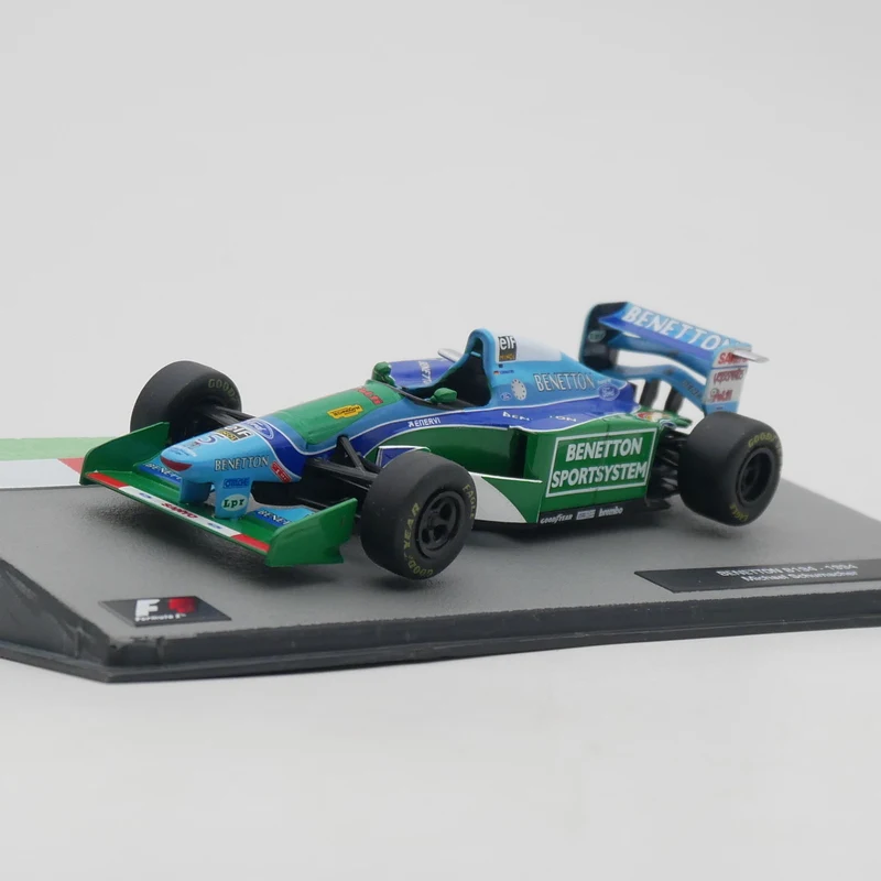 Ixo 1:43 BENETTON B194 1994 Michael Schumacher Diecast Car Model Metal Toy Vehicle