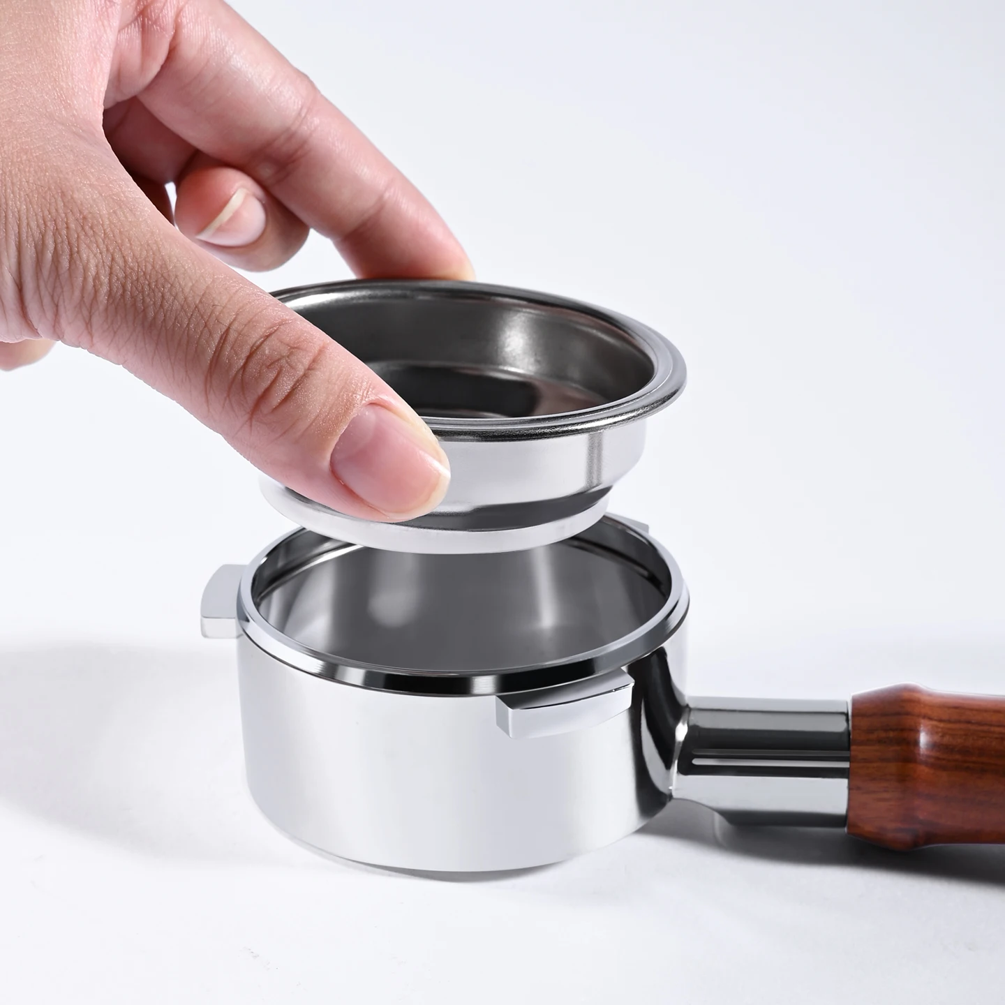 51 مللي متر/54 مللي متر/58 مللي متر ضغط 1 حفرة القهوة سلة المرشح كوب واحد/مزدوج صالح ل Portafilter اسبريسو القهوة اكسسوارات أداة #4