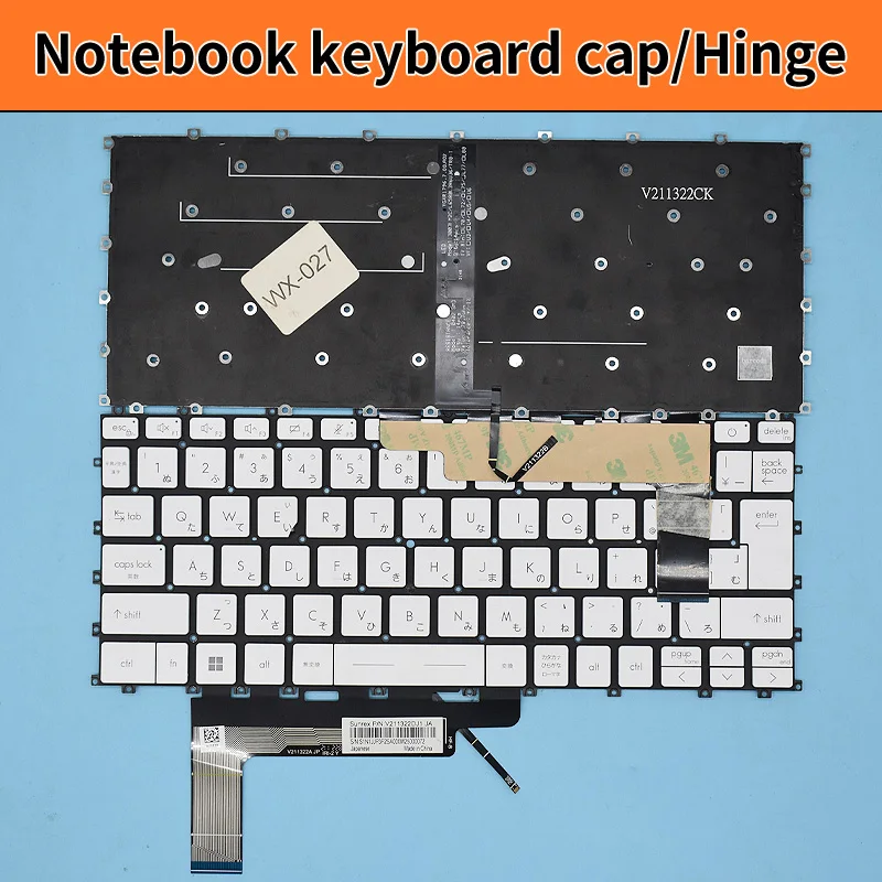 Replacement Original Key Cap Hinge For MSI Summit E14 Flip Evo A12MT (MS-14F1) Evo-A12M V211322A Laptop Keyboard KeyCap