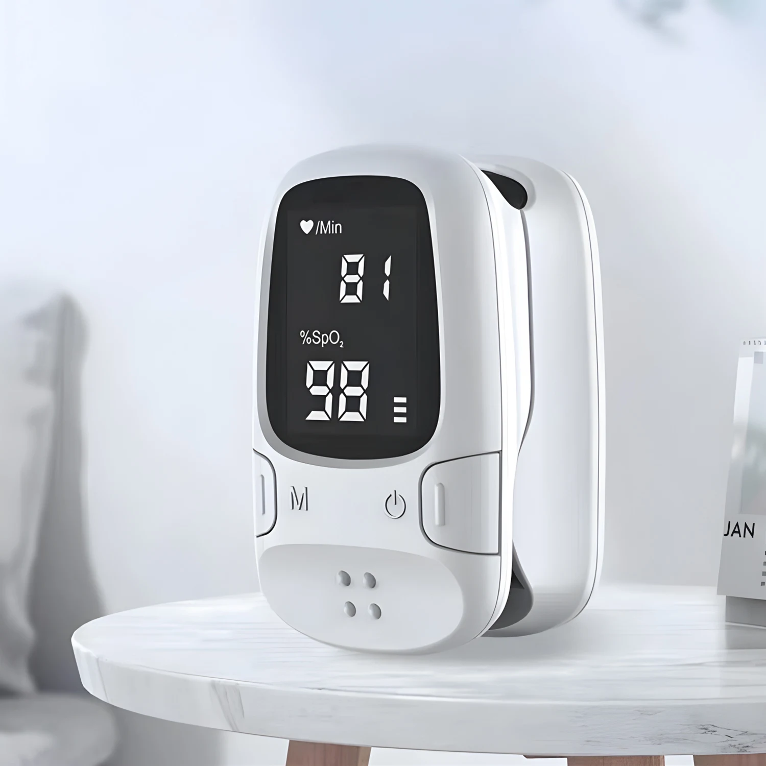Finger Clip Pulse Oximeter TFT OLED Screen Blood Oxygen Saturation Monitor Finger Pulse Spo2 Oximetry Saturometer Practical Care