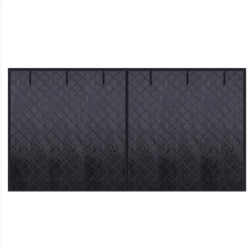 Écran de porte de garage pour kit d'isolation d'hiver, rideau de porte isolé thermique magnétique av