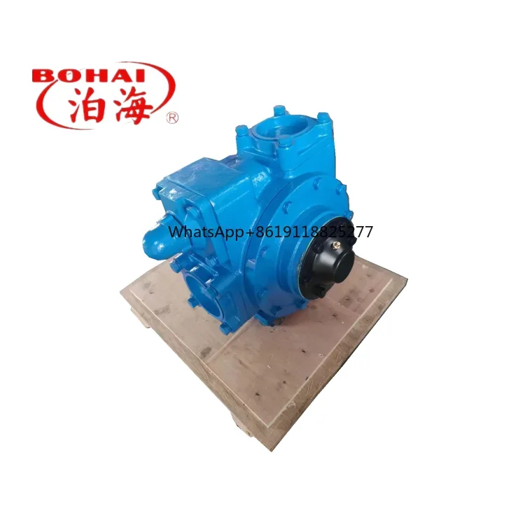 YB-65 Electric Double Shaft Rotary Vane Pump High Pressure Fuel Transfer Pump with 10HP OEM Customizable for Vacuum Usage