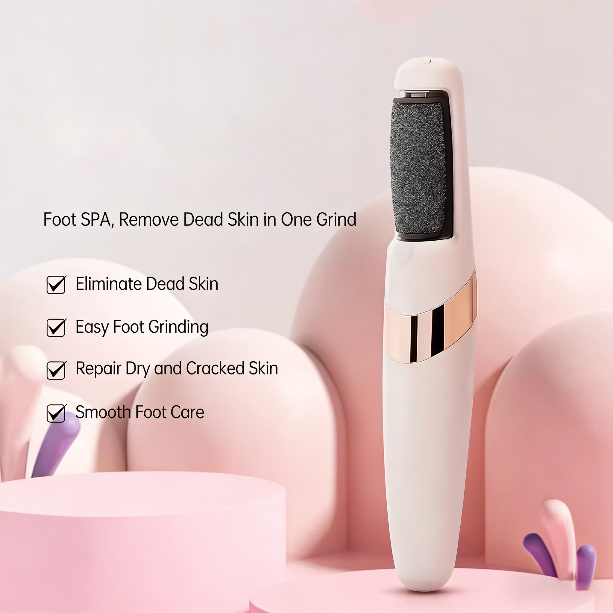 

Foot Care Tool Foot File Foot Callouses Dead Skin Remover Shaver Remove Dry Dead Hard Cracked Skin Safe and Painless