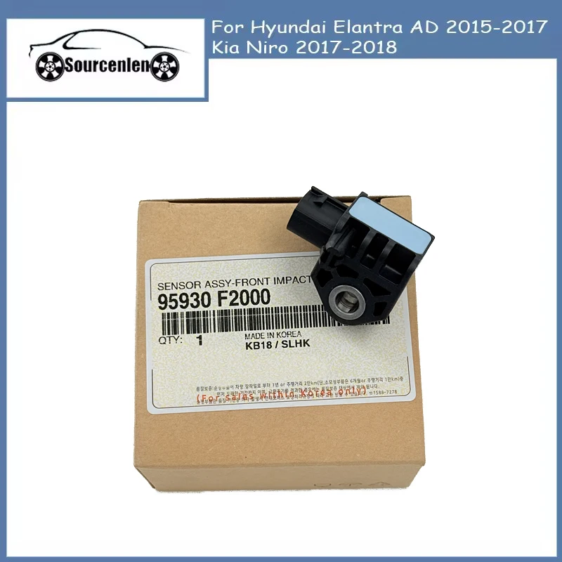

Новый оригинальный датчик удара OEM 95930F2000 95930-F2000 для Hyundai Elantra AD 2015-2017 Kia Niro 2017-2018