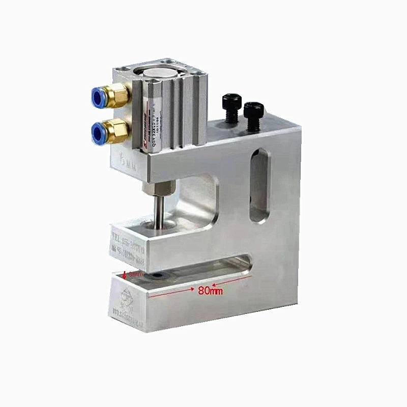 Sma.ll Round Punch Hole Size 10MM  Feeding Width 80mm Ga.ntry Ha.ndle Sha.pe Puncher