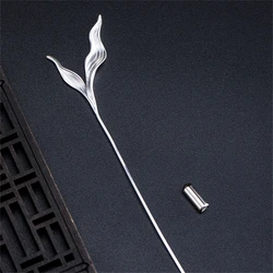 New 100% S925 Pure Silver Exquisite Brooch Dress Jacket Sweater Seaweed Women's Men Brooch Style Fashion Accessories Jewelry