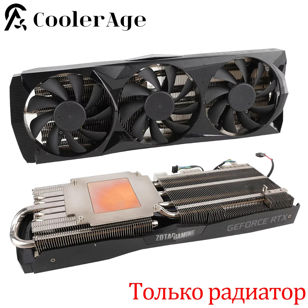 Original RTX2080Ti Video Card Heatsink For ZOTAC RTX 2080 Ti Graphics Card Cooling Heat Sink