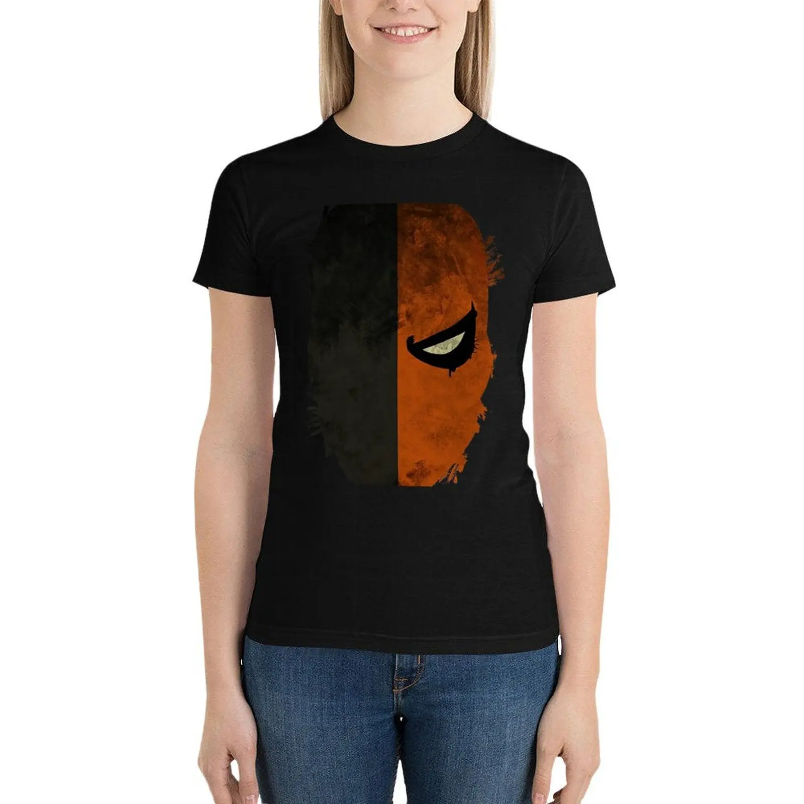 Deathstroke T-Shirt lady clothes female Aesthetic clothing graphic t-shirts for Women