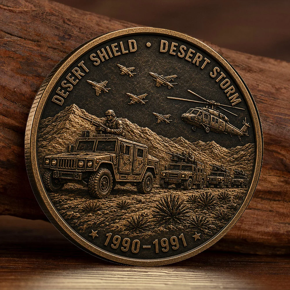 Token Coin Mechanism - Desert Shield Desert Storm Gulf War