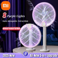 Xiaomi 3200V Foldable Fly Swatter USB Rechargeable Night-time Purple Light Trap Automatic Mosquito Killer For Home Dining Room