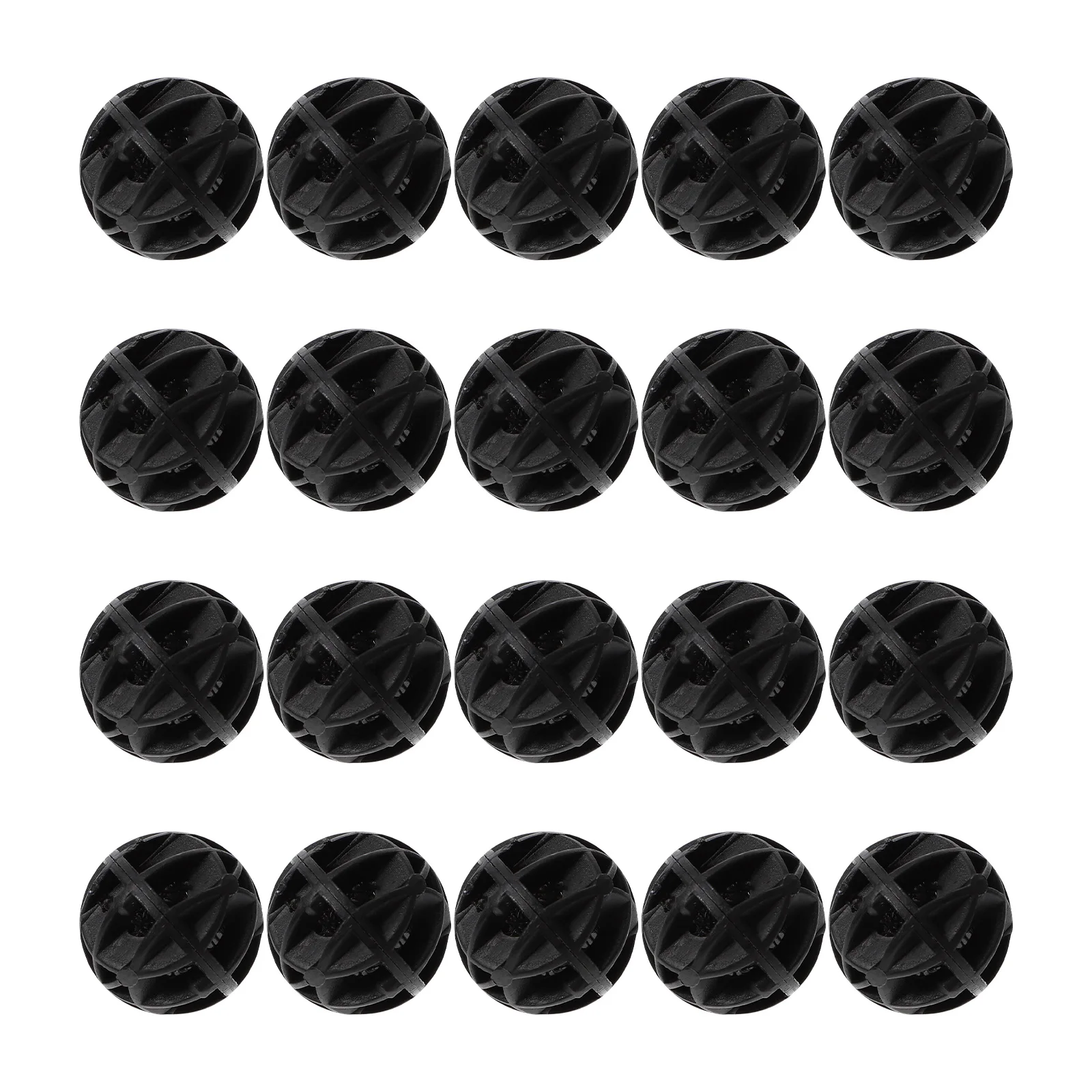 

150pcs Bio Balls 16mm Aquarium Filter Materials Fish Tank Filtration Biological Balls Plastic High Durability Easy Use