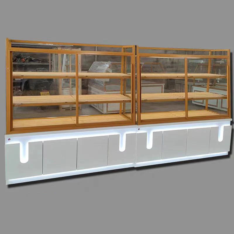 FOODLINE Cake Display Cabinet Overheat Protection Cake Display Cabinet For Avoid Equipment Damage During Continuous Working