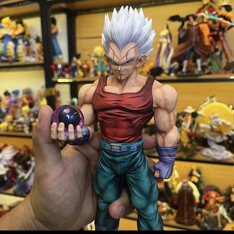 Dragon Ball Gt Bebê Vegeta Figura Substituir Cabeças Armas Figuras de Ação de Pvc Gk Estátua Modelo Colecionável Brinquedos Em Estoque