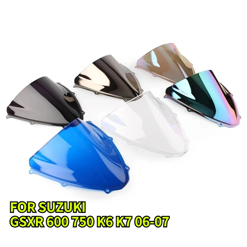 

Козырек для лобового стекла подходит для аксессуаров для мотоциклов, ветрозащитный экран для GSXR600 GSXR750 K6 K7 2006 2007
