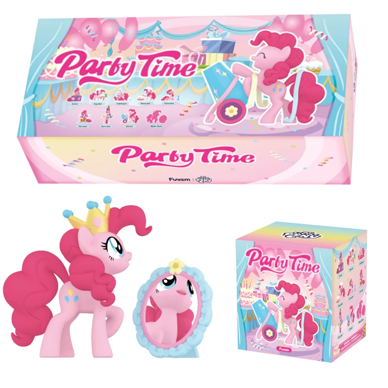 

My Little Pony Party Time Series Blind Box Original Genuine Models Collection Figurine Ornament Children's Toys Holiday Gifts