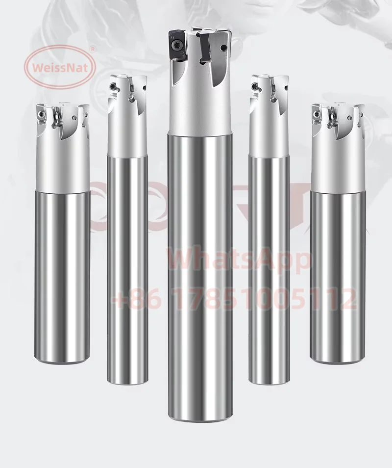 MFH03 Milling Cutter Bar,Milling Bar Fast Feed Double-Sided Milling Holder LOGU030310ER Carbide Insert