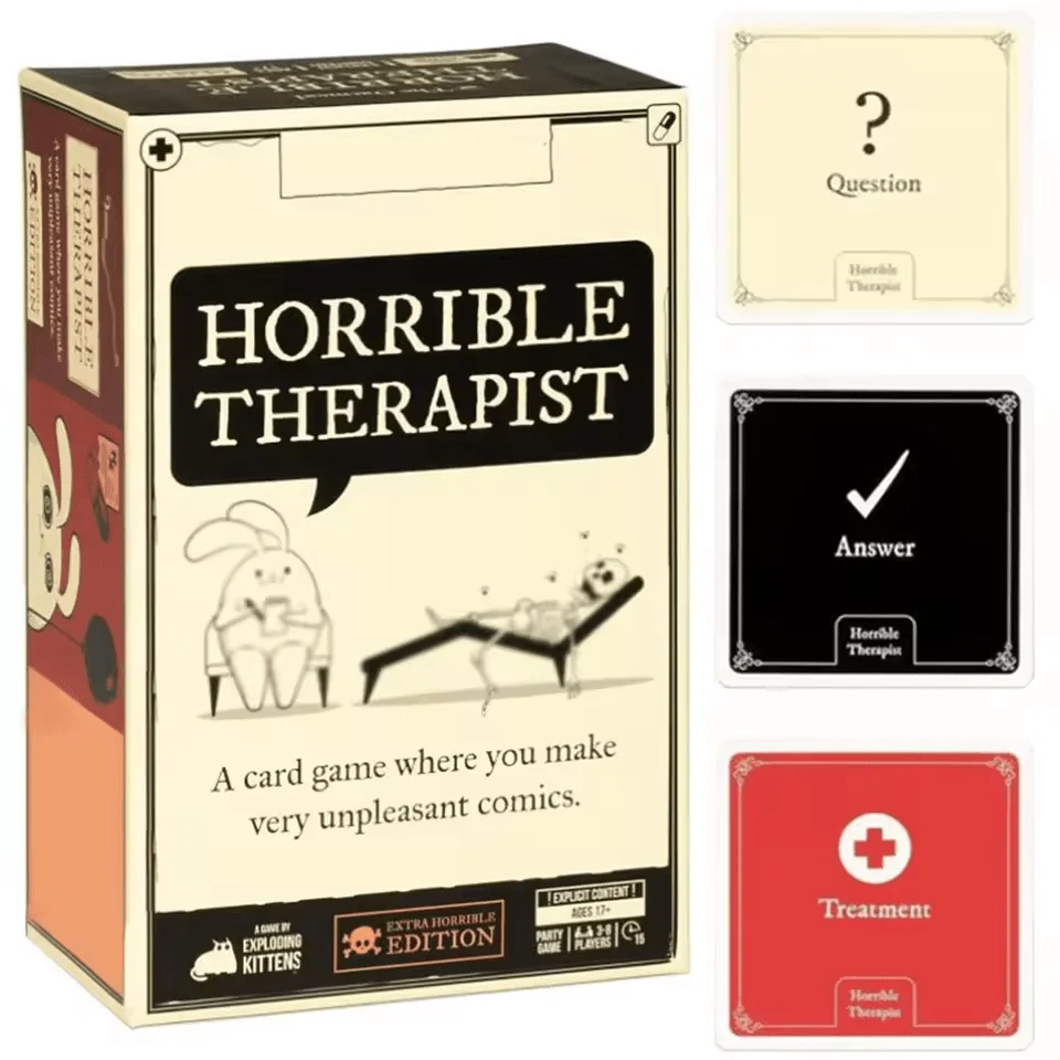 معالج القطط: وقت اللعب لمدة 15 دقيقة - لعبة بطاقة البناء الهزلية - رائعة للحفلات والألعاب العائلية الليلية - 438 بطاقة