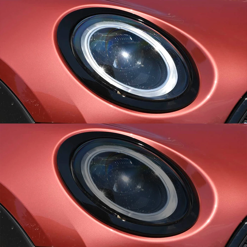 Car Wrap Film Matte Black - TPU Car Headlight Protective Film For
