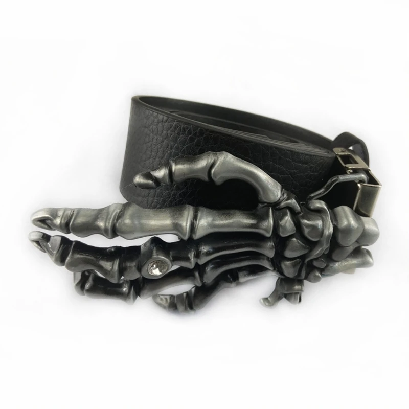 Y1UB Opvallende herengesp Dames tailleband Gesp Y2K Riemaccessoires