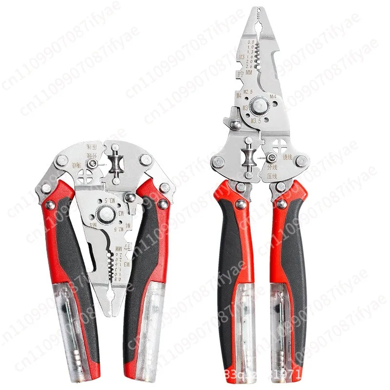 pen wire stripping pliers multi-functional electrician special crimping pliers wire stripping artifact peeling electrician plier