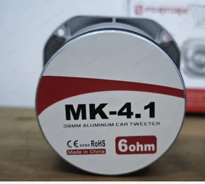 مكبر الصوت الفائق عالي الجودة 38 ملف صوتي، تصميم رصاصة من الألومنيوم لمكبرات الصوت HiFi المنزلية #4