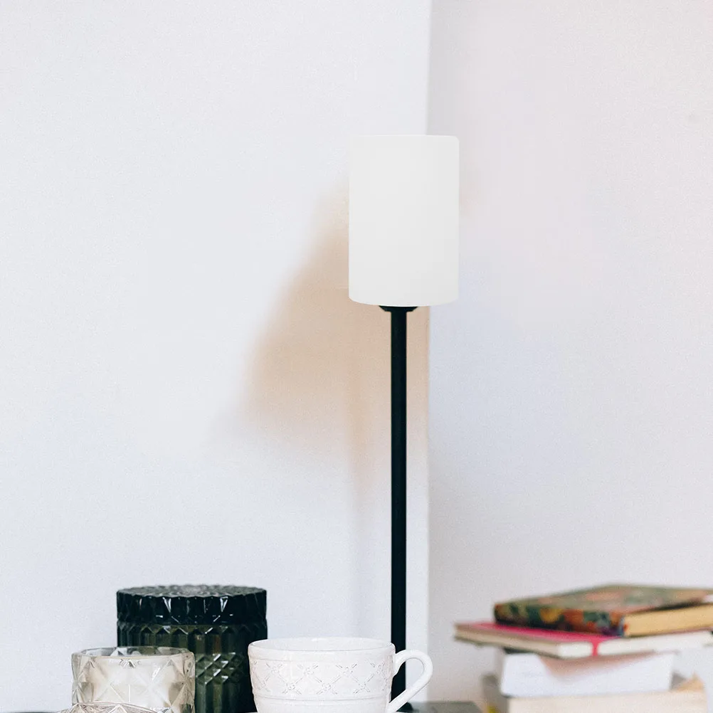 

Cylinder Frosted Glass Lamp Shade Handblow Glass Fixture Replacement Chandelier Lamp Shade Ceiling Lights Pendant Light Fixtures