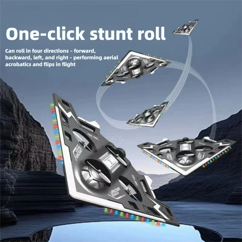 

Пенопластовый дистанционный самолет, детский радиоуправляемый самолет, украшение, ремесло, треугольник, сенсорный самолет, НЛО, модель игрушки в подарок