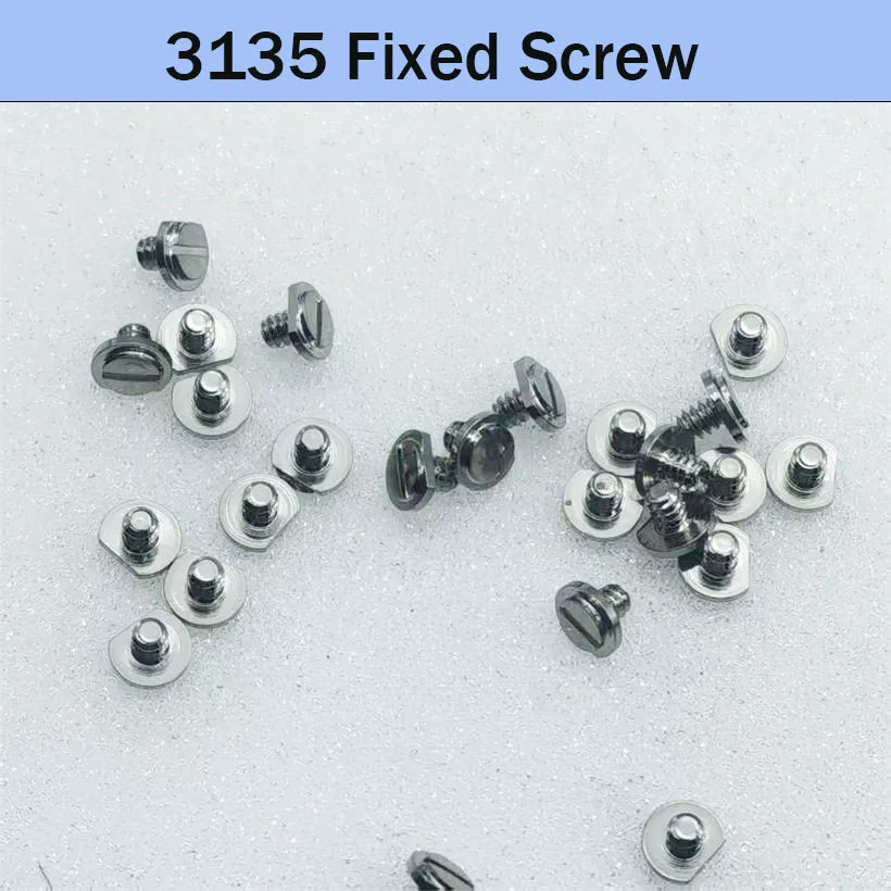 

Аксессуары для часовых механизмов подходят для крепежных винтов механизма 3135. Крепежные винты для деталей механизма 3135.