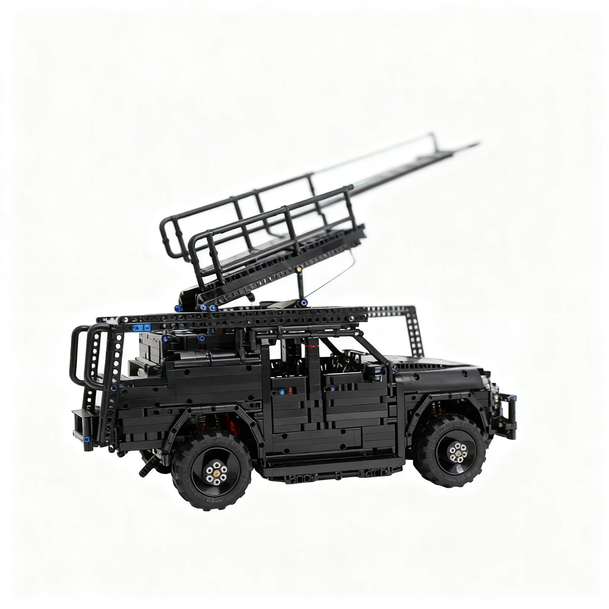 4186pcs MOC SWAT Vehicle Attack Platform Technical Model Building Blocks Construction Toy Christmas Gift Collection Creative 3D