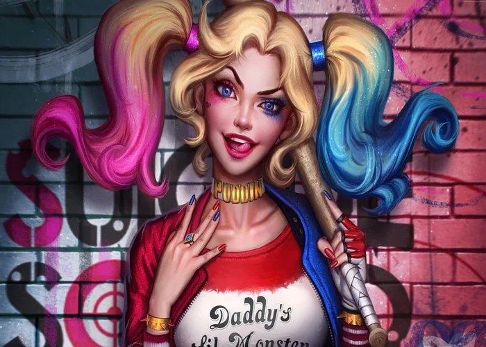 DC Anime Figure Suicide Squad Harley Quinn DC villains Background Cloth Home Decoration Party Supplies Fans Birthday Gifts