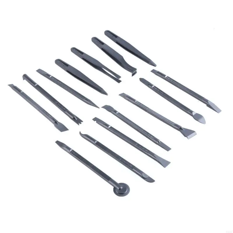 

H58C 14Pcs Carbon Fiber Plastic Scrapers with for Electronic Repair and Cleaning