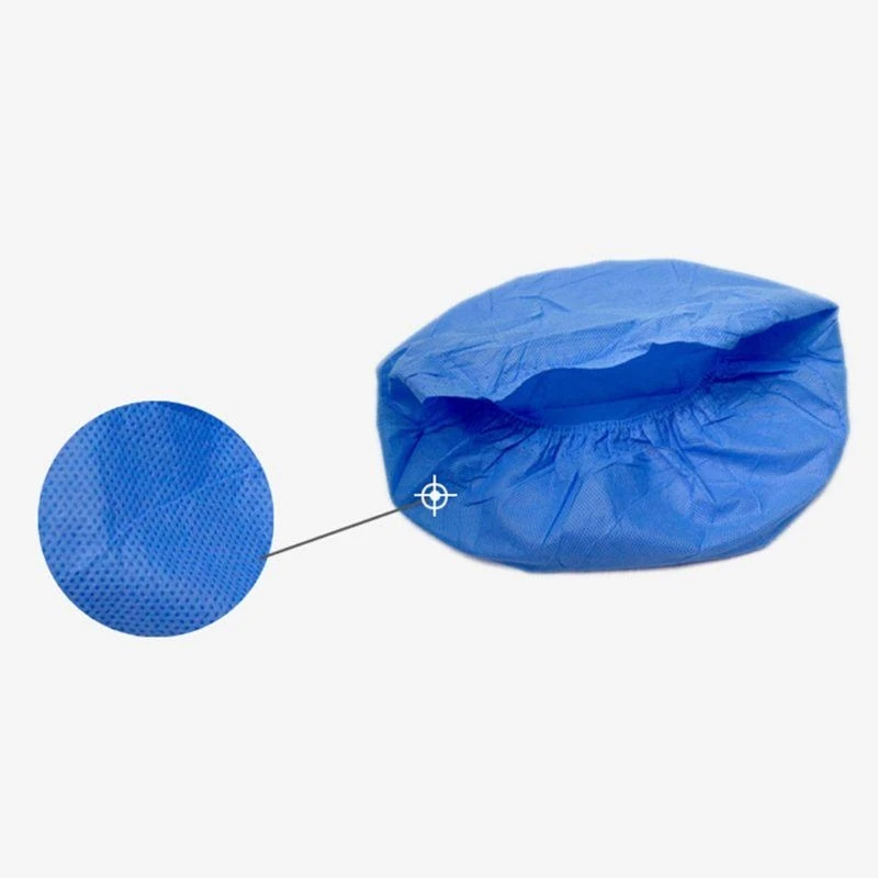 Disposable Microblading Non Woven Cap 10 Pcs Protective Makeup Hair Net for Head Cover Elastic Catering Dust Ha