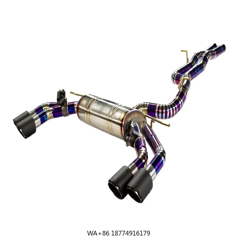 

Louder Exhaust Sound Exhaust System for RS3 2.5T Exhaust Emissions Muffler Tip With Titanium Alloy