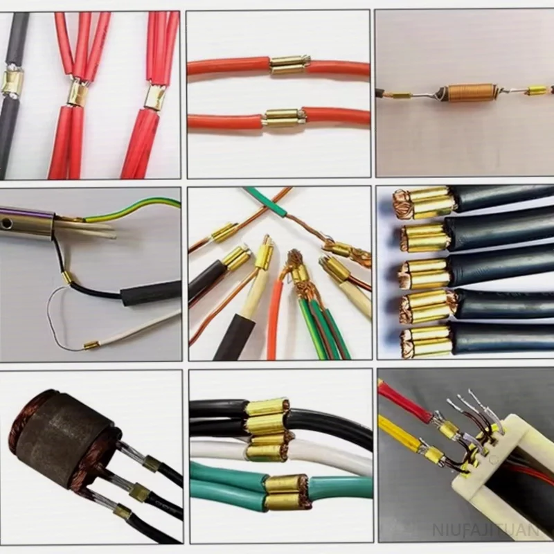 NF /4.0T Silent Copper Strip Terminal Crimping Machine Automatic Crimping Machine Switch/Fuse Connection Riveting (Customized)