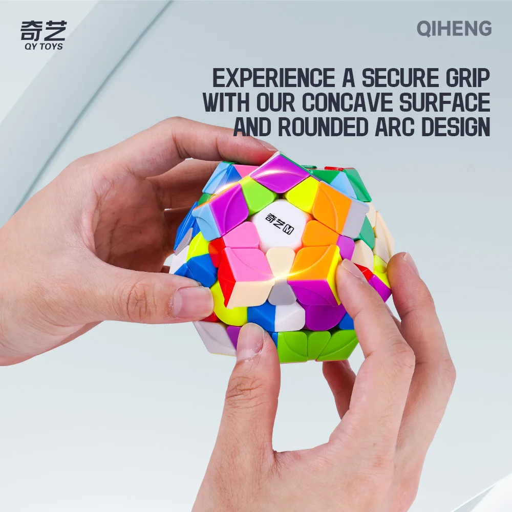 QIYI QiHeng S2 Megaminx Magic Cube  3x3 Megaminx  Speed Cube Stickerless Professional Cubo Magico Puzzle Toys