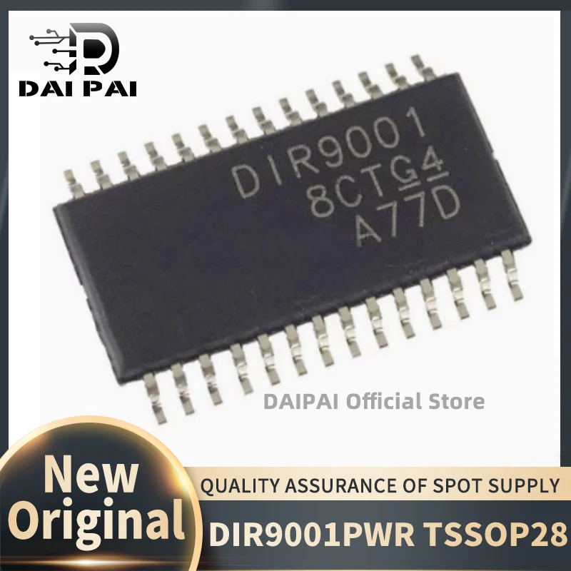 (5piece)100% New original DIR9001PWR DIR9001PW DIR9001 TSSOP28 pin brand new audio receiver chip