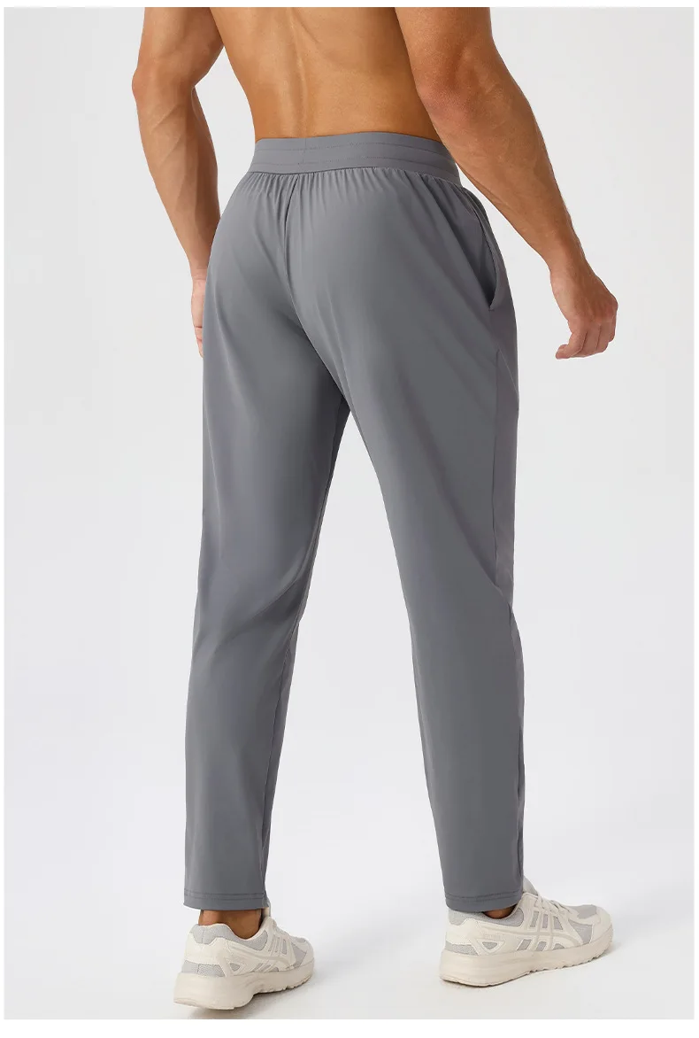 Herren Sport-Freizeit-Jogginghose Schnelltrocknend Atmungsaktiv für Fitness und Laufen Outdoor Dehnbare und Locker Sitzende Trainingshose – Detail 22