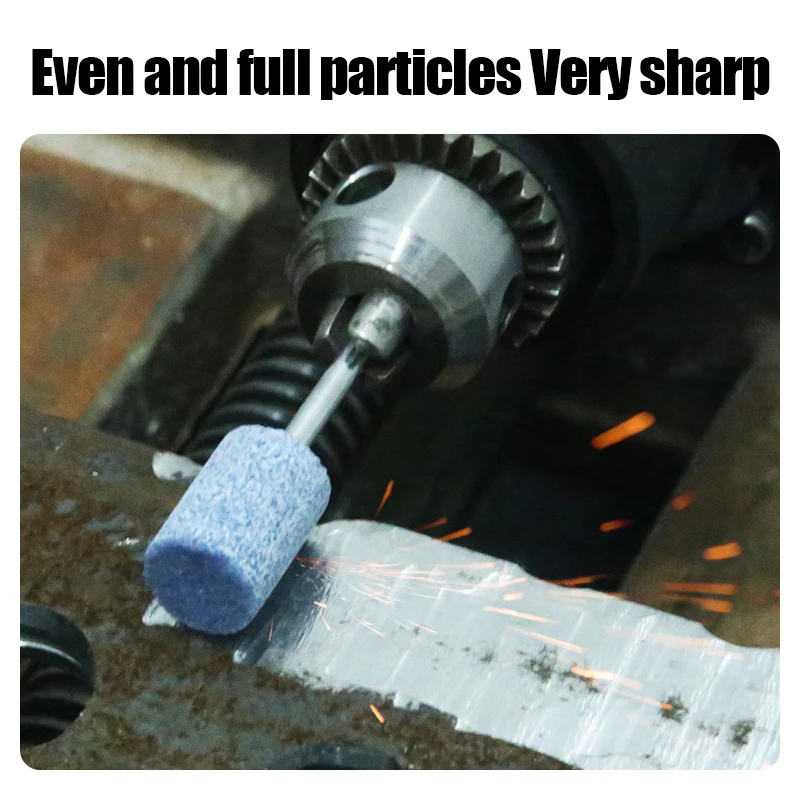 HUHAO 5PC/10PC/100PC Polishing Grinding Head Drill Bit 3mm Electric Grinding Stone Wheel Head Abrasive Mounted Rotary Power Tool