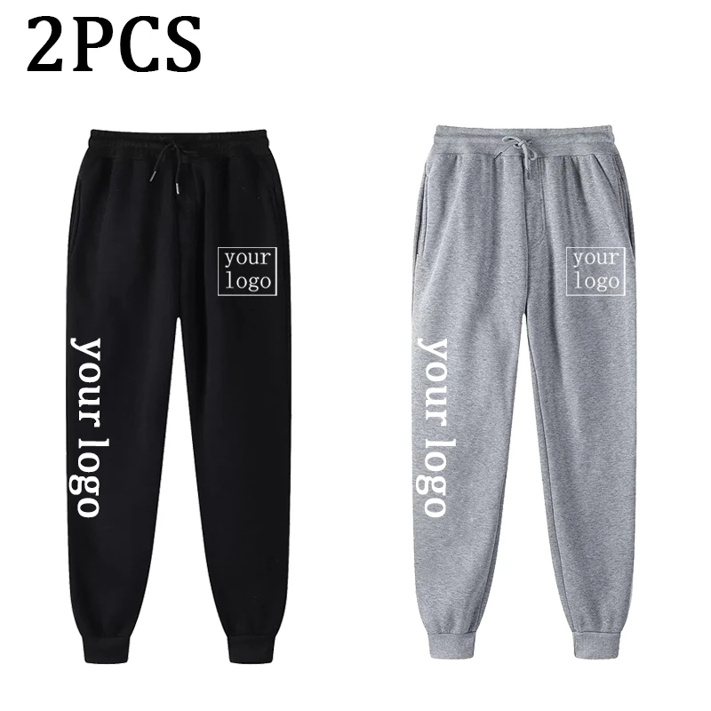 Your Own Design Custom Pants Men Women Brand Logo/Picture Text DIY Long Pants Fashion Casual Couple Trousers Jogging Sweatpant