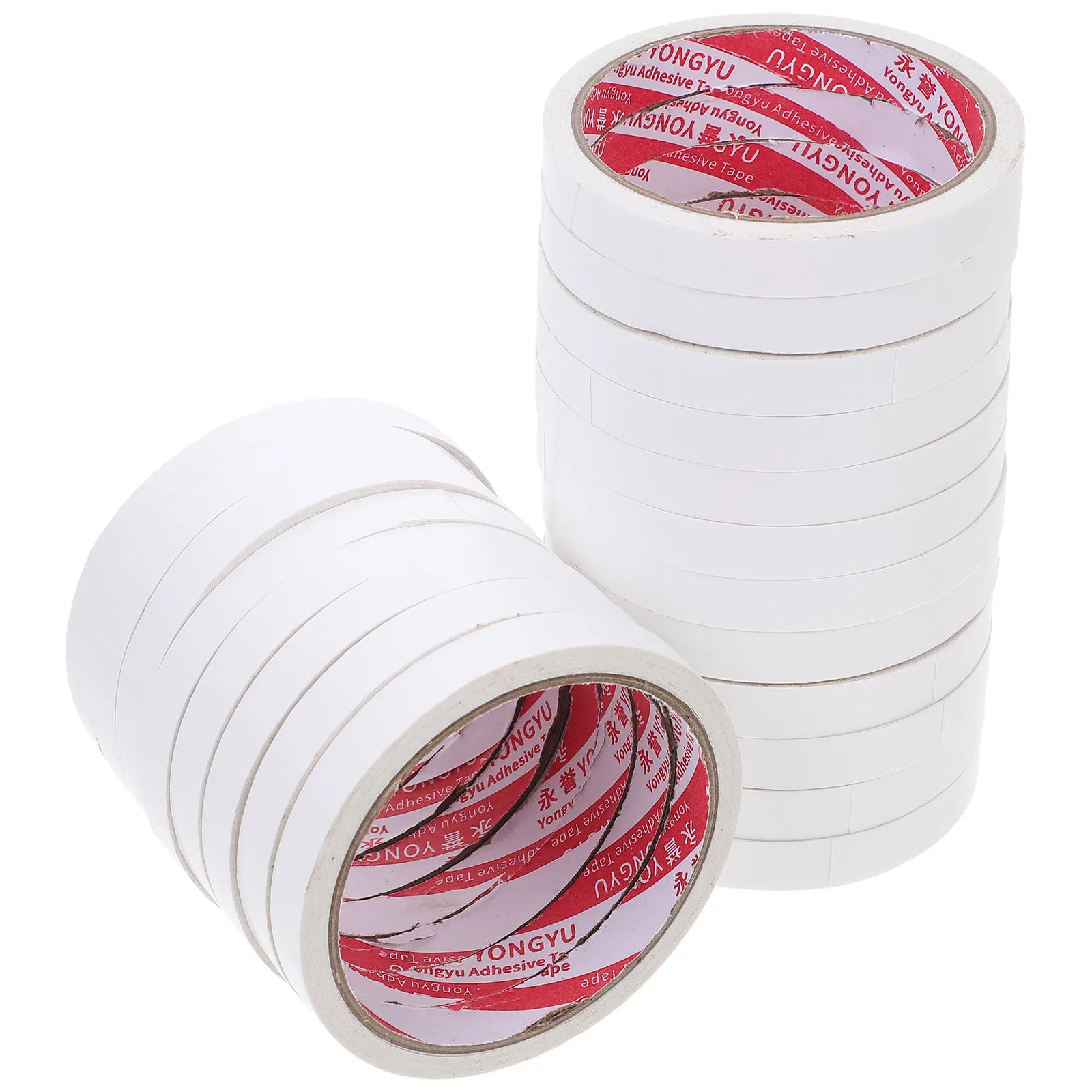 

20pcs Double Sided Tape White Strong Adhesive Crafting Collage Scrapbook Student Paper Projects Photo Albums DIY