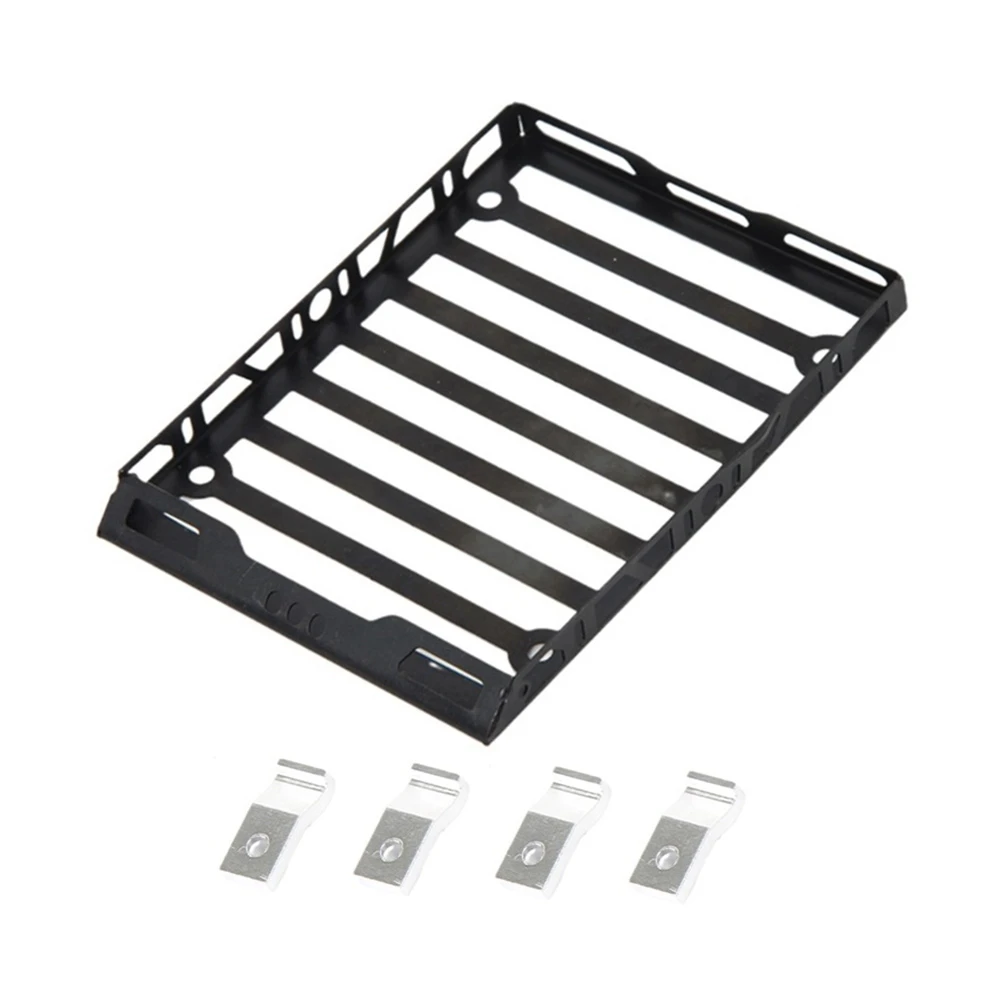 Metal Bagageira Roof Rack para RC Car, FMS, EazyRC, Asic Acessórios, Desert, Peças de atualização, 1, 18, 1