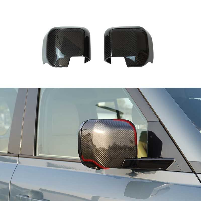 

Car Accessories Side Mirror Cover Carbon Fiber For Land Rover Range Rover Vogue L460 2023-2024