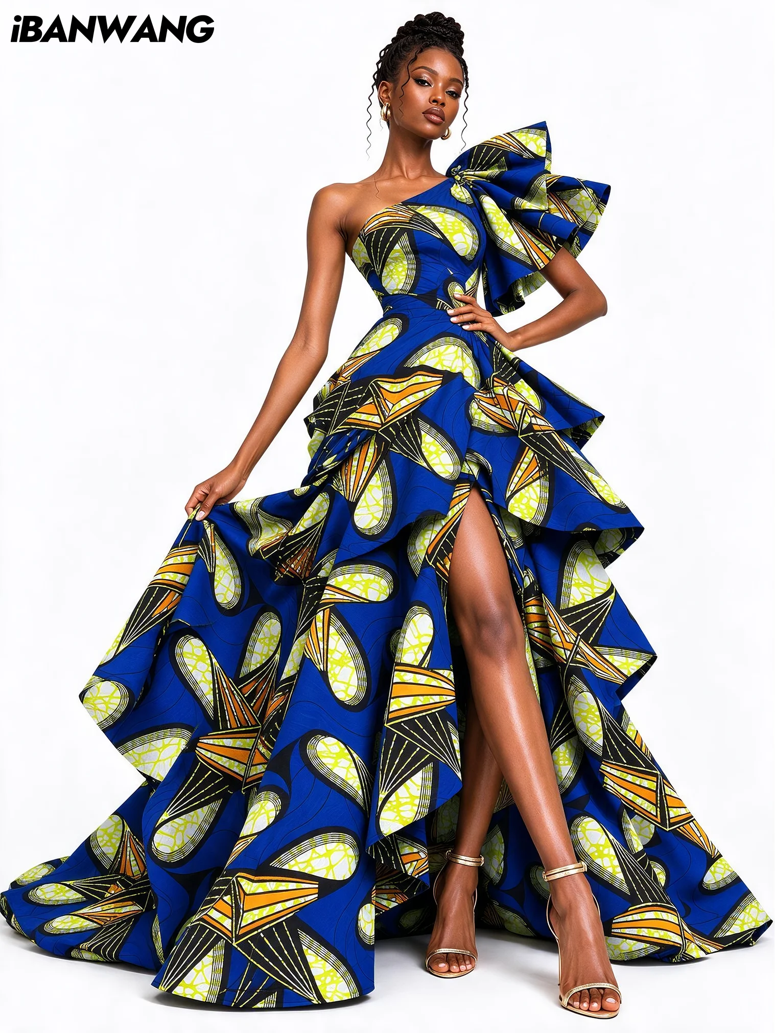 ผ้าแอฟริกันพิมพ์ลายแว็กซ์ iBAN - Sewing Batik Fabric บทวิจารณ์และราคา