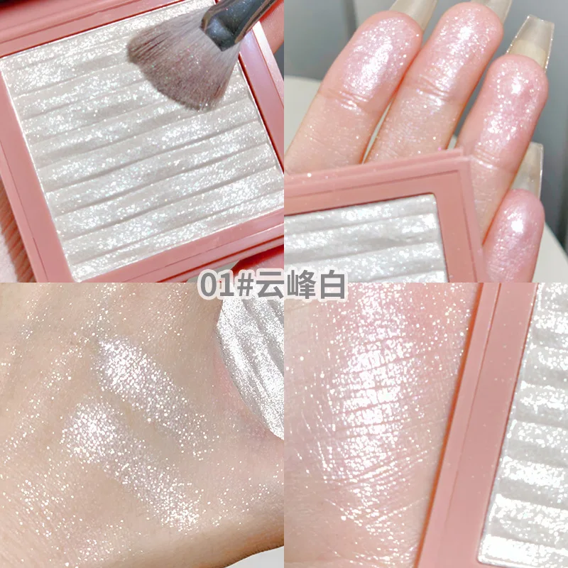 Romantic Highlighter Palette Bronzer Contouring Highlight Powder Makeup Face Shimmer Shine High Lighter Iluminador Maquillaje