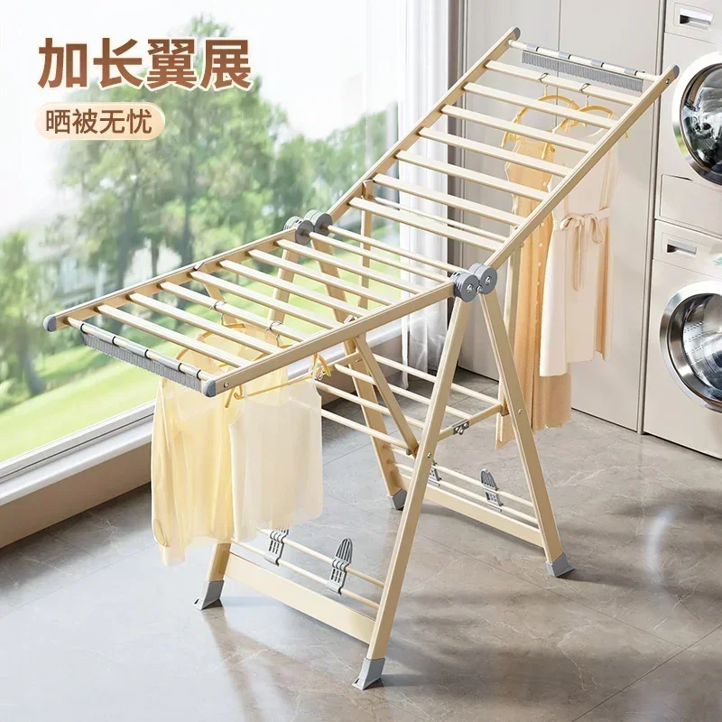 The product can be customized. Foldable floor drying rack