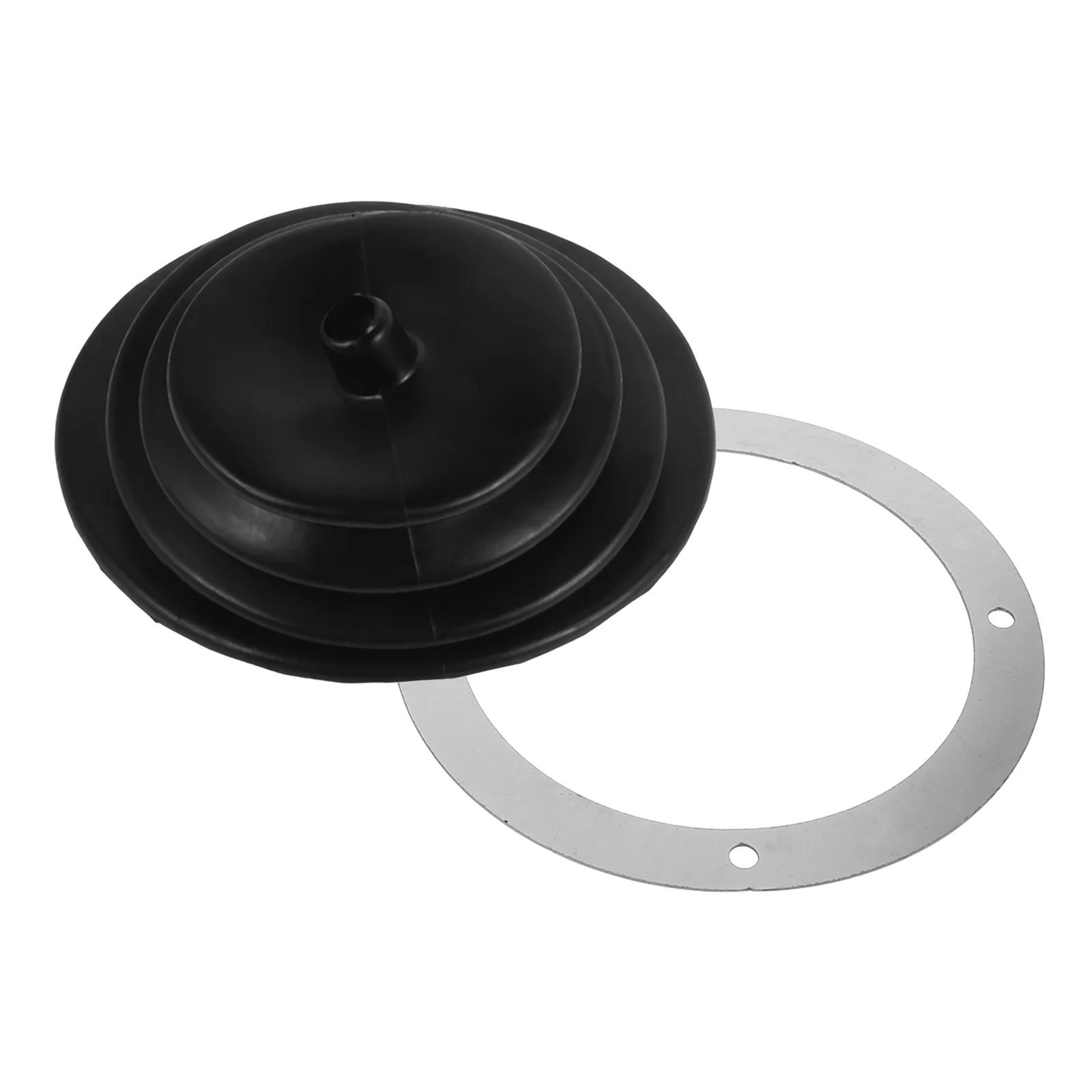 

Rubber Gear Shift Cover 5.250 Inch Black Boot Universal Car Transmission Dust Protector Manual Knob Replacement