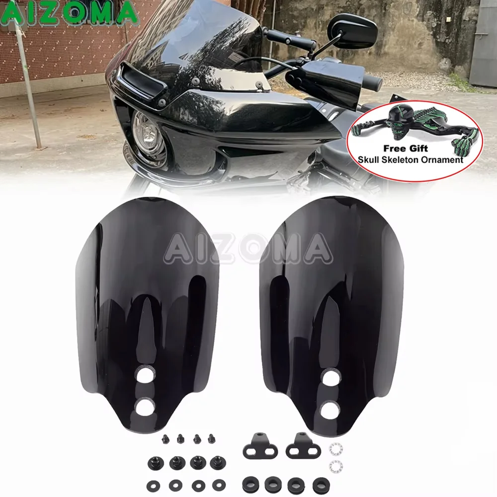 

Motorcycle Handguard Protection Hand Guards Shields For Harley Touring Road Electra Glide Road King FLHR FLHP FLHRXS 2018-2020