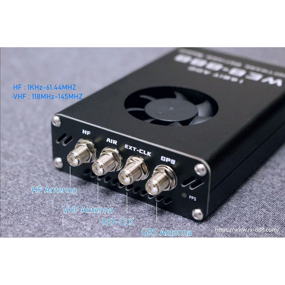 Web-888 16bit ADC 62M bandwidth DDC Web SDR