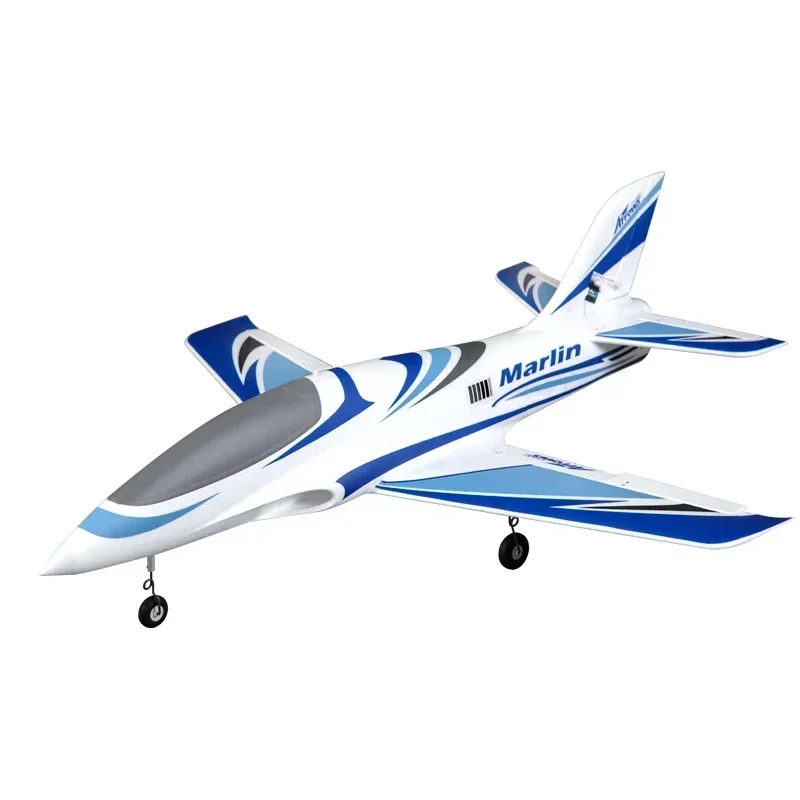 Modèle d'avion électrique Marlin pour novices, avion solitaire à distance, cadeaux de jouets de sport de Roi ation, entrée de chute de degré, ailes de partenaires, 64mm